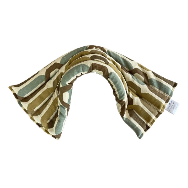 Sacksy Thyme Microwavable Heating Pad for Back Pain, Cramps, Arthritis