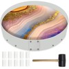 Large Epoxy Resin Table Molds,16" Reusable Deep Round Detachable Molds