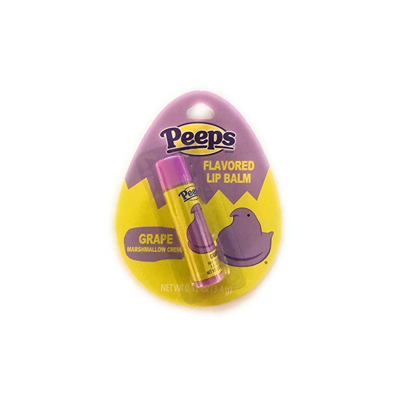 Peeps (1) Easter Candy Flavored Lip Balm - Grape Marshmallow