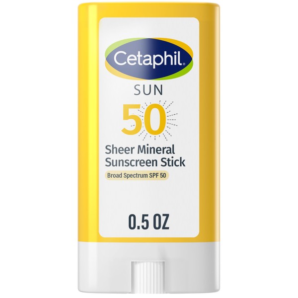Cetaphil Cetaphil Sheer Mineral Sunscreen Stick for Face & Body,