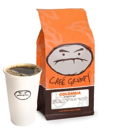 Café Grumpy Coffee - Colombia Medium Grind for Drip Coffee, 12oz Bag, Single Origin, Medium Roast, Drip, French Press, Pour Over, Cold Brew (Medium Grind (Filter/Drip))