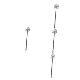 Ipetboom 4pcs Long Hair Chopstick Spider Hair Stick Hair Bun Stick Women's Hair Accessories Spider Hair Pin for Bun