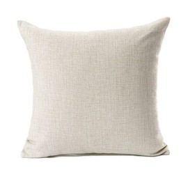 Heyqqo Set of 4 Cushion Covers Linen Assorted Animal Print Tiger Giraffe Zebra Pillowcases Square Soft Home Decor Design Throw Pillow Cases Sofa Bedroom 18x18 Inch