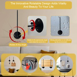ASENAME Tumbler Lid Organizer, Cup Lid Organizer, Hat Organizer for Closet， Under Cabinet Tumbler Lid Organizer, Suitable for Cup and Lid Organizer(Square 1 PCS)