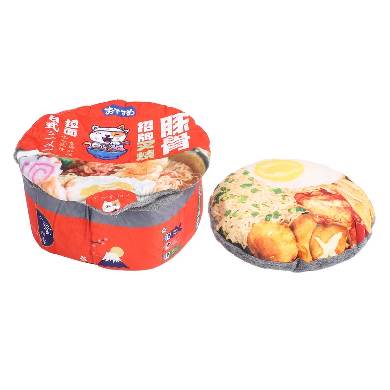 Noodle Box Cat Bed Japanese Style Semi Enclosed Soft Comfortable