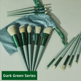 Sangsepeiji Hwagin 13pcs 메이크업 브러쉬 세트 보관 가방 메이크업 세트 아이 섀도우 브러쉬 소프트 아이 뺨 13pcs Makeup Brush Set with Storage Bag - Makeup Set Eye Shadow Brushes Soft Eye Cheek [[1]Pink]