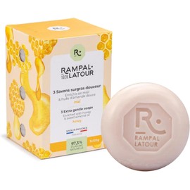 Rampal Latour - Honey Moisturising Soap - 3 x 125g