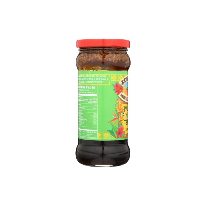 Kona Coast Marinade & Grilling Sauce Paradise Pineapple Teriyaki --