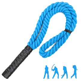THE GOLFER STORE Golf Swing Training Aid,Golf Rope Swing Trainer, Golf Multi-Purpose Training Rope Suitable for Physical Training, Warm-Up Exercises, Strength and Rhythm Control