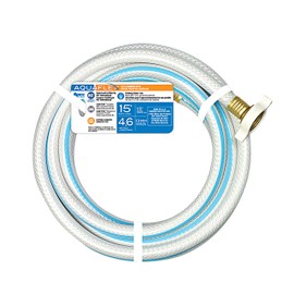 Teknor Apex Company 7503-15 AquaFlex RV/Marine Hose - 1/2" x 15', White