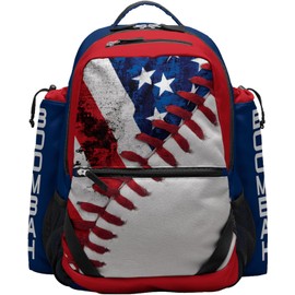 Boombah Gamer Bat Pack USA Baseball Royal Blue/Red/White