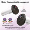VRbrother 2PCS Metal Thumbsticks Replacement Compatible for Meta Quest3,quest3S,Oculus Quest2,Quest