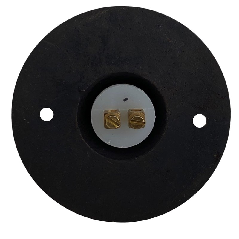 PRESS Retro Push Button Doorbell in Brass (Bronze)