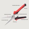 WeedGuard Garden Pruning Shears Bypass Stainless – Durable Space-Saving Construction