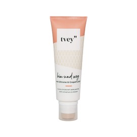 tvey" Foot Cream for Dry Feet with Urea, Lemon & Grapefruit Oil - Nourishing Moisturising Cream / Foot Lotion - Foot Care for Soft Feet without Sticky Hands - Made in Germany 75 ml Vegan