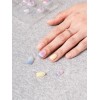 DAISO 25SS Titapress Square Nail Tips #4