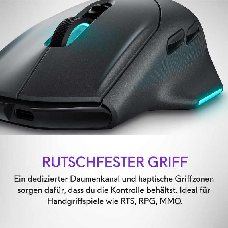 Alienware AW620M kabellose Gaming Mouse - Dark Side of The