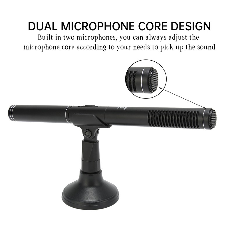 Handheld Interview Microphone Live Broadcast Wired Professional Portable Reporter Microphone