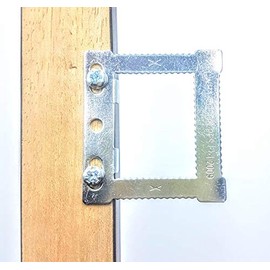 10 x CWH1 Square Hangers Stretched Canvas Hollow Back Picture Frames + Screws