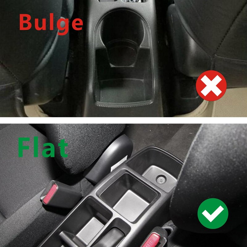 Tocsho Car Armrest Box for Honda Fit Jazz Hatchback 2009-2013