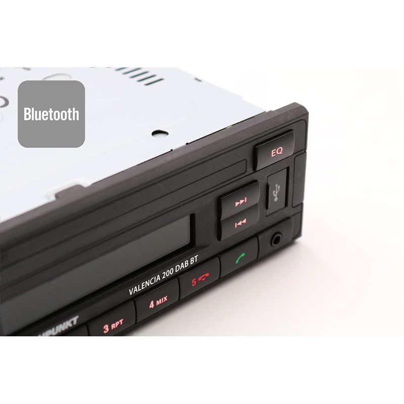 Blaupunkt Valencia 200 DAB BT | DAB+, Bluetooth, RDS Tuner,