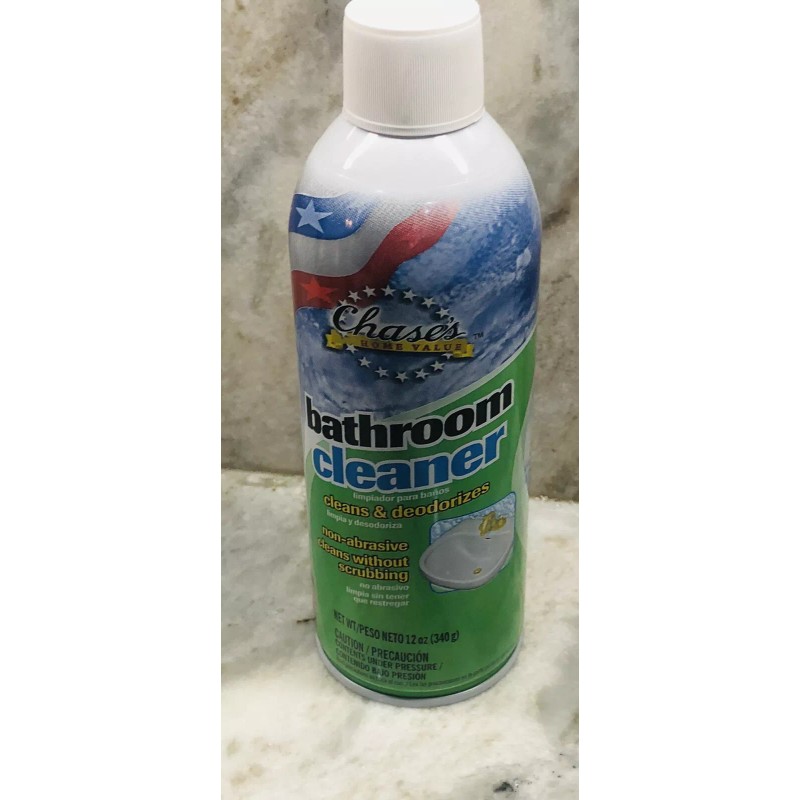 Chases Home Value Bathroom Cleaner Limpiador De Banos:12oz/340