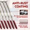 FMhotu 21 Degree Framing Nails 2" x .113" 1000PCS Ring
