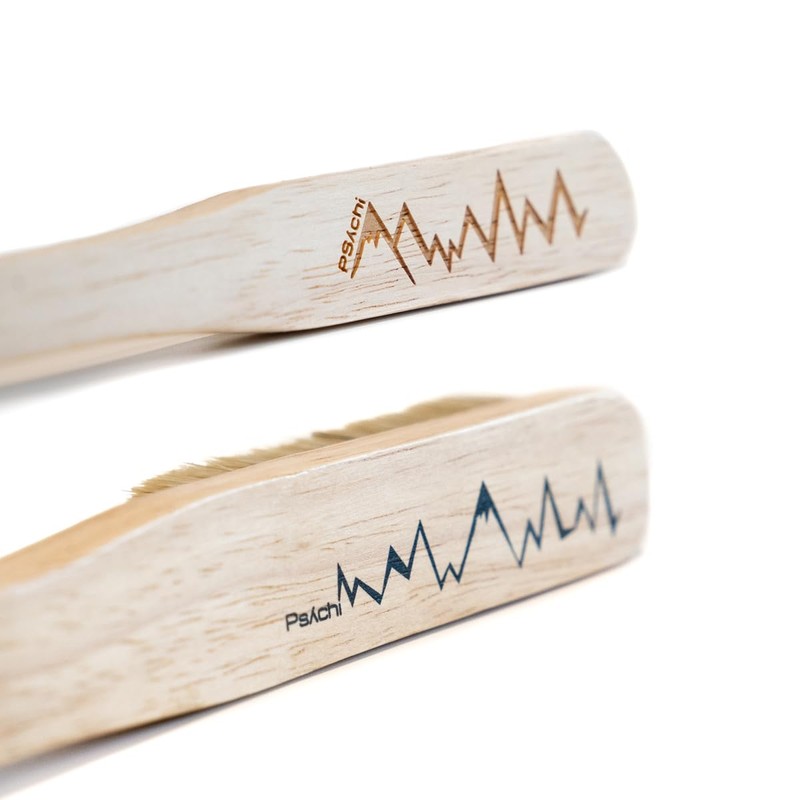 Psychi Bouldering & Rock Climbing Hair Brush Bundle