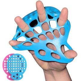 2Pcs Grip Strength Trainer,Finger Stretcher,Hand Strengtheners,Hand Exercise Web with Various Resistance Levels