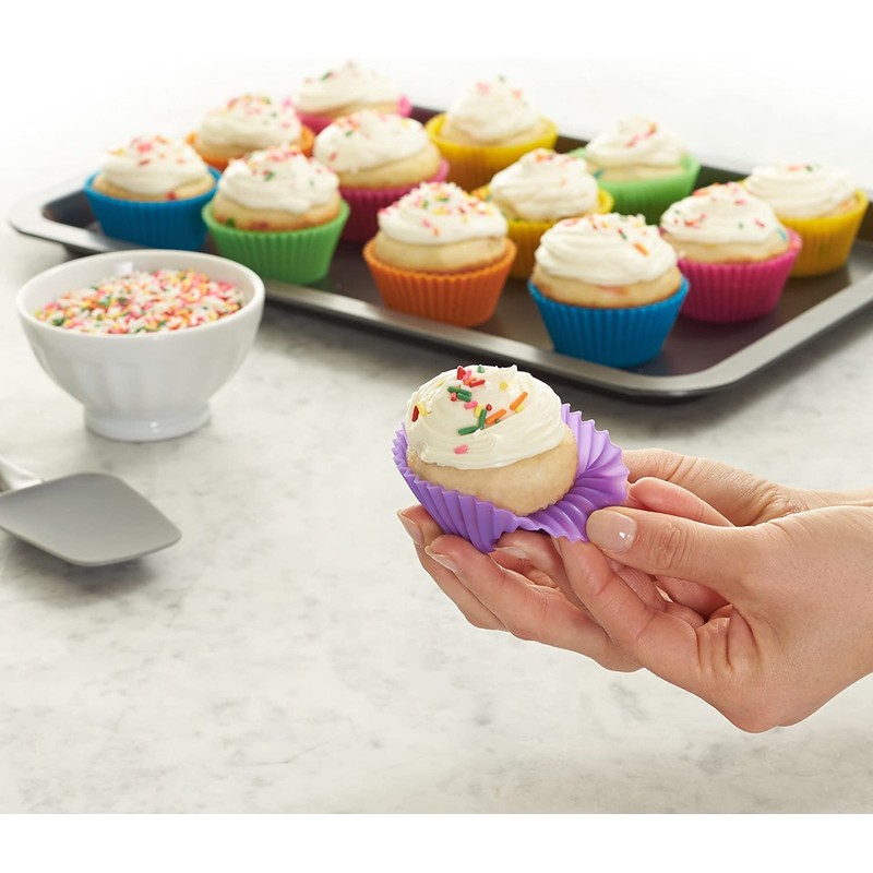 Molde para donas, 2 moldes de silicona para rosquillas, con