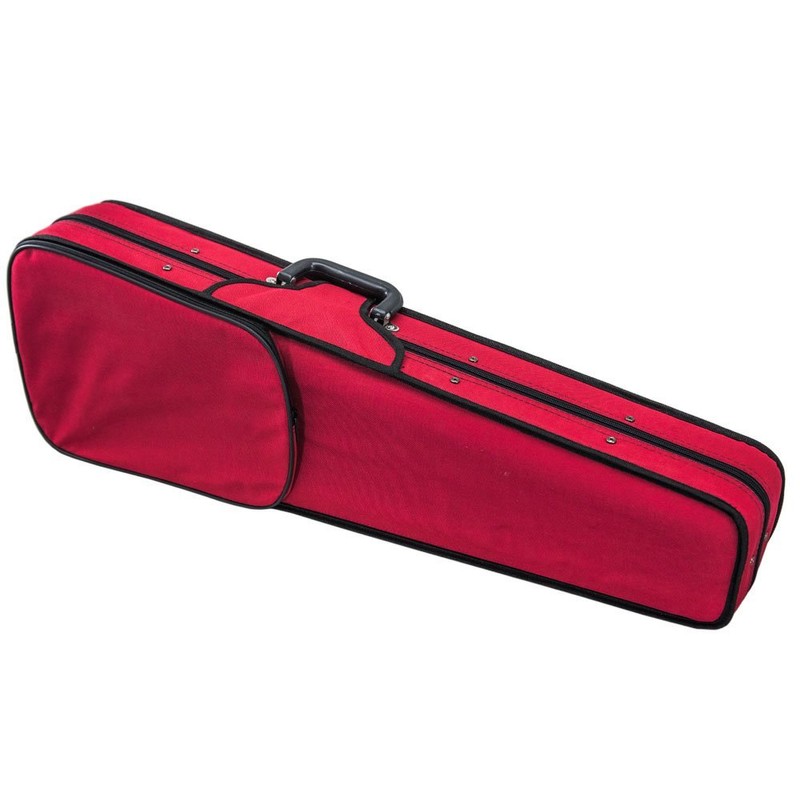 SKY Lightweight Shaped Violin Case 4/4 Size (Red)