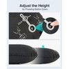 Luxtude Inflatable Lumbar Pillow for Airplane Travel, Lumbar Support Pillow