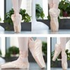 Unpafcxddyig Ballet Dance Toe Shoes Professional Satin Pointe Shoes Slippers