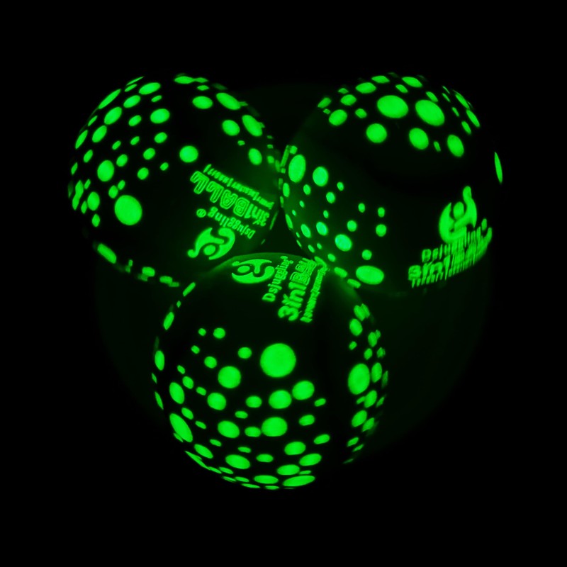 Glow in The Dark Soft Juggling Ball Set of 4