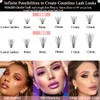 Eyelash Extensions Set, Missicee False Lash Extension Set for Eyelash