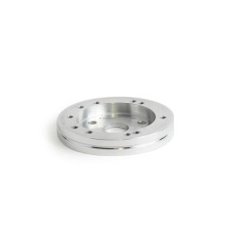 Forever Sharp Polished Billet 5/6 Hole Steering Wheel Spacer -  0.5"- for 3 hole Grant Adapter