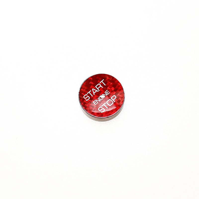 M.JVisun Carbon Fibre One Button Start Button Lid Trim for