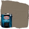 Glidden Total 1 gal. Clam Shell/Beige Eggshell/Beige Interior Paint with