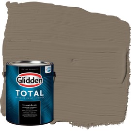 Glidden Total 1 gal. Clam Shell/Beige Eggshell/Beige Interior Paint with Primer
