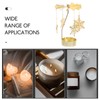 Zerodeko Snowflake Christmas Candle Spinner Carousel Candle Rotary Candle Holder