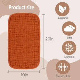 MIGIOL - Paños de muselina para eructos 100% algodón, paquete de 12 unidades Paños suaves, suaves y absorbentes para eructos para bebés y niños. (Rosa 12 Piezas)