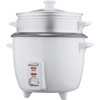 Brentwood Appliances TS-480S Rice Cooker with Steamer (15 Cups 900W),