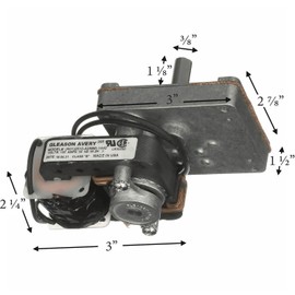 St Croix Pellet Stove Versa Grate Motor Fits Most Models: 80P20296B-R-SPFL