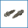 A ABSOPRO 2Pcs M6x1mm Banjo Bolt Bleeder Screw with Cap