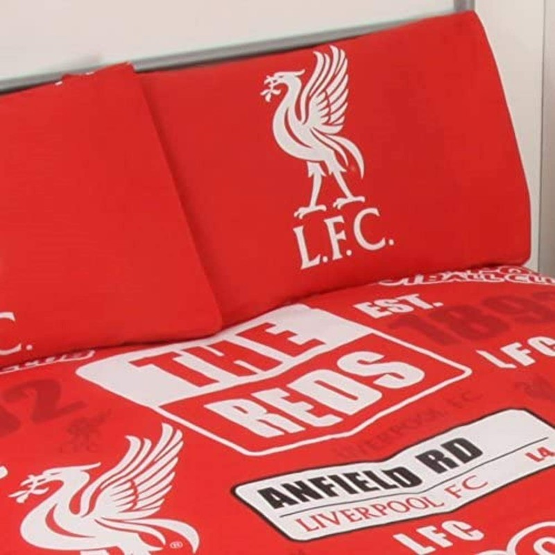 Liverpool Patch Single Duvet Cover (Duvet 135cm x 200cm) (1