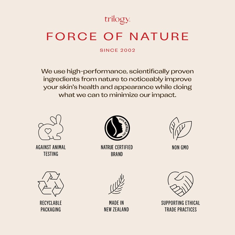 Trilogy Vital Moisturising Cream, Enhanced Formula with Rosapene, VanilleActiv2 &
