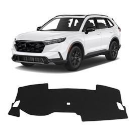 Bercicci Dash Cover for Honda CRV 2023 2024 2025 Accessories Flannel Dashboard Cover Dash Mat Center Console Cover Sunshield Protector Pad (Without HUD)