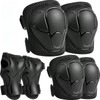 Kids Protective Gear Set, Knee and Elbow Pads with Wrist
