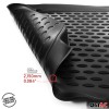 OMAC Floor Mats Liner for Toyota RAV4 2006-2012 Black TPE