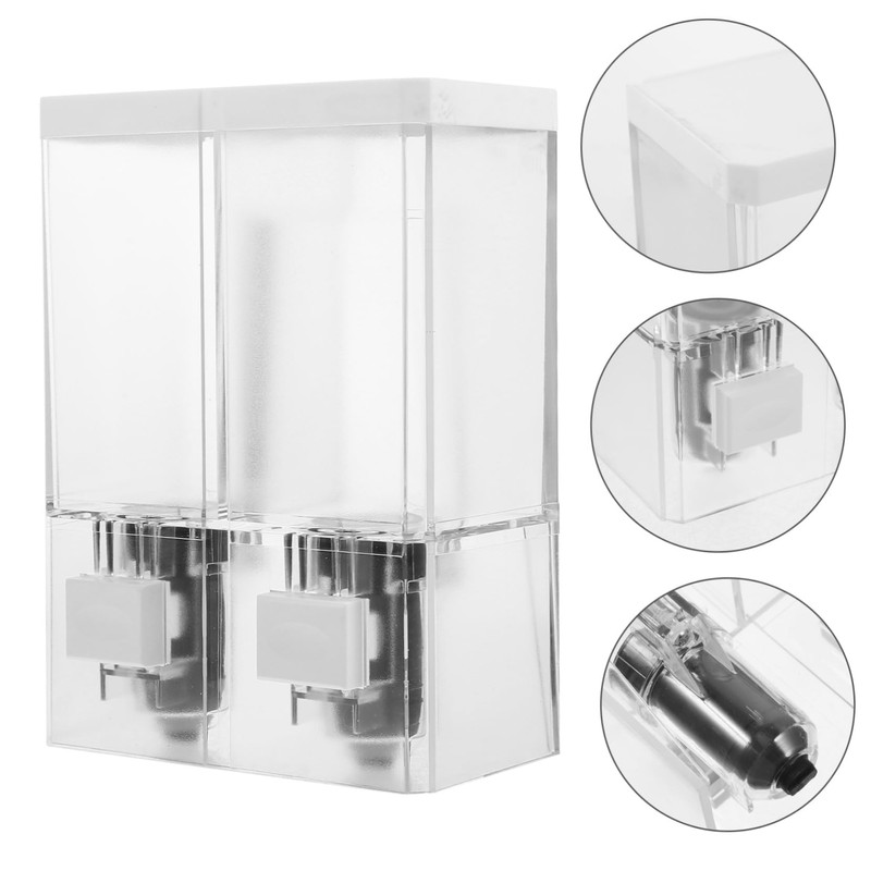 Ciieeo Push Soap Dispenser Foaming Soap for Bathroom Wall Mount